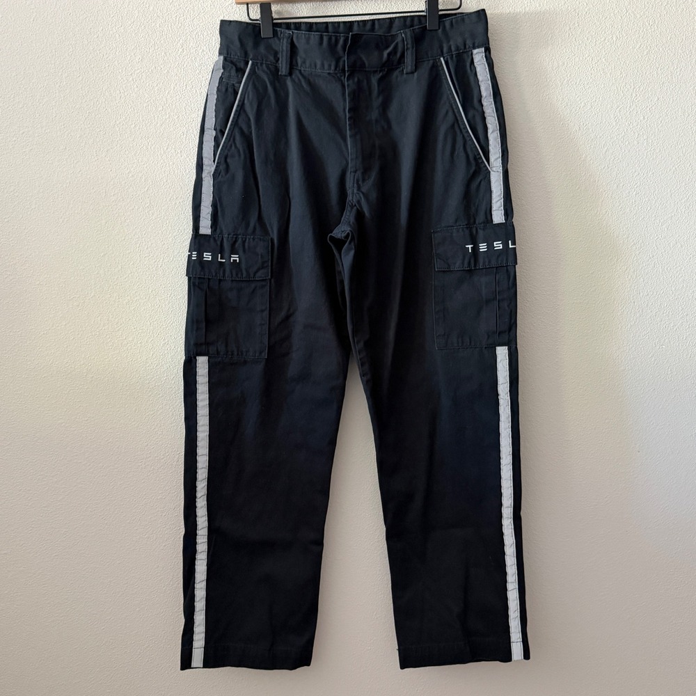 TESLA Mens Cargo Pants Techwear Gorpcore Utility Streetwear 32x30